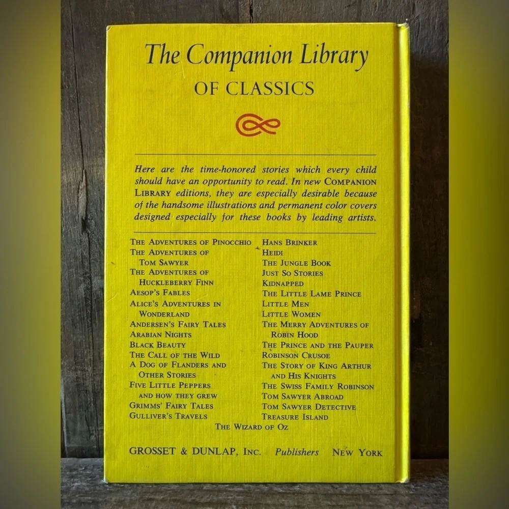 VINTAGE The Adventures of Pinocchio by C. Collodi - Companion Library Bo…